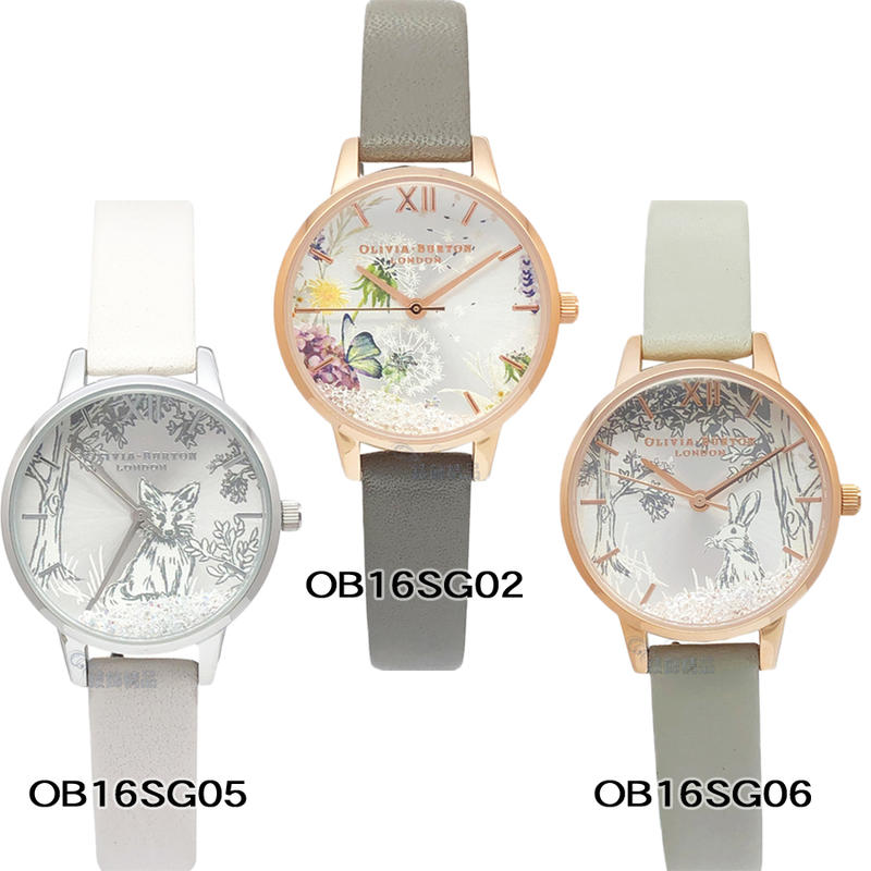 OLIVIA BURTON  OB16SG02 OB16SG05 OB16SG06  強化鏡面 施華洛世奇水晶 錶飾精品
