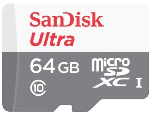 SanDisk Ultra microSD UHS-I 64GB 64G記憶卡 80MB/s