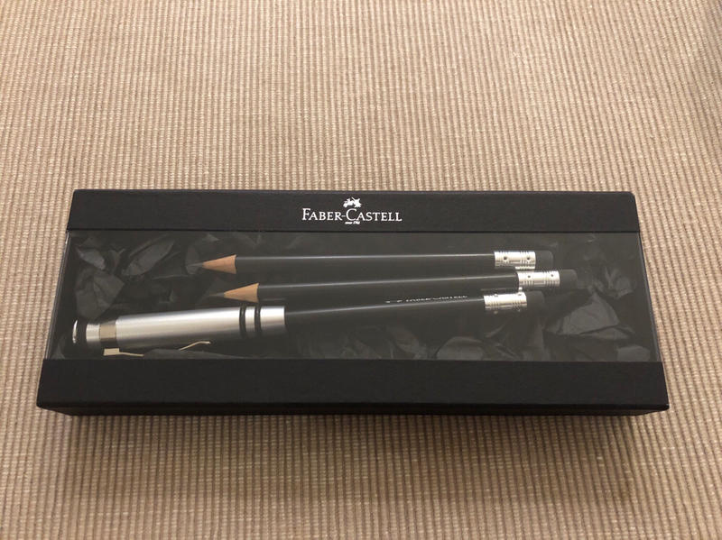 Faber-Castell 鉛筆 黑色 禮盒 輝柏 未使用