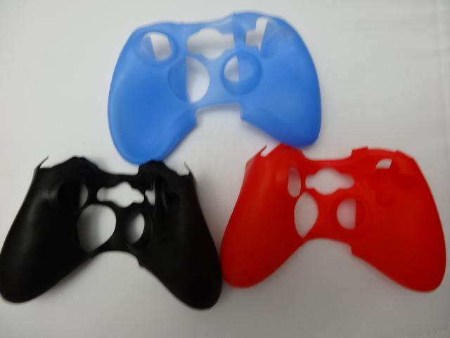 Xbox360 手把 手柄 搖桿 果凍套 保護套(矽膠) 矽膠套 黑 紅 藍 三種顏色 Xbox360 手把套