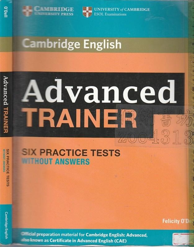 佰俐b《Advanced Trainer Six Practice Tests》2012-O'Dell