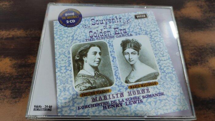 文本齋 追憶歌劇的黃金年代 Souvenir of a Golden Era Horne DECCA 2CD
