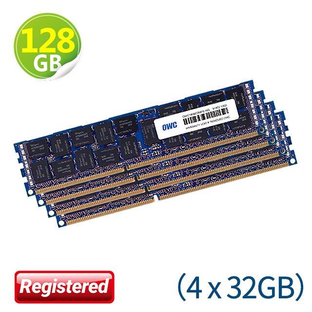 【鴻駿科技】OWC Memory 128GB (32GB x4)PC3-10600 DDR3 1333MHz