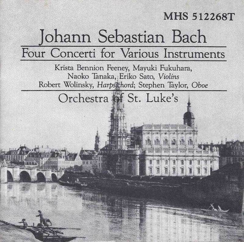 (MHS) J.S. Bach - Four Concertos for Various Instruments (St
