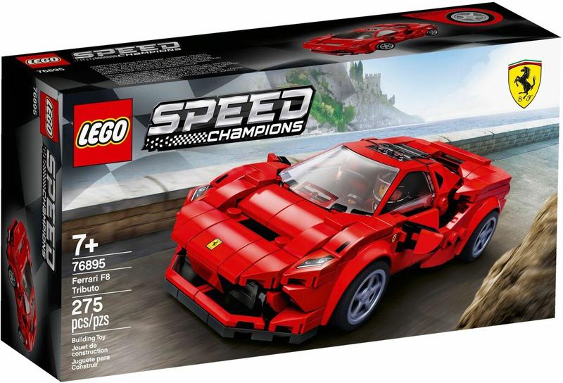 【樂GO】樂高 LEGO 76895 SPEED 法拉利 Ferrari F8 Tributo 全新 新品 原廠正版