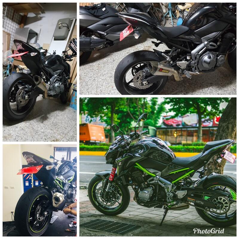【普龍貢-實體店面】鬍鬚牌 KAWASAKI Z900 短牌架 後牌架 短牌-白鐵3MM CNC雷射短牌架