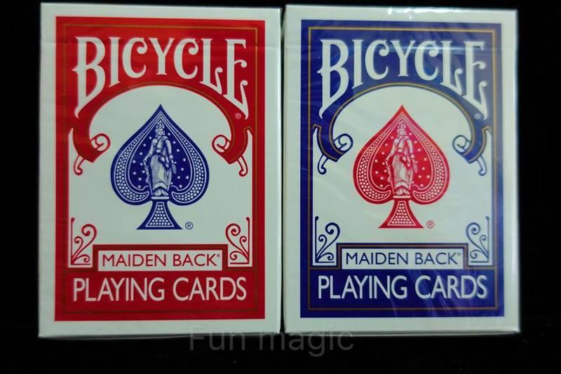 曼陀鈴記號牌 曼陀鈴單車牌 單車記號牌 MAIDEN BACK PLAYING CARDS 曼陀鈴撲克牌