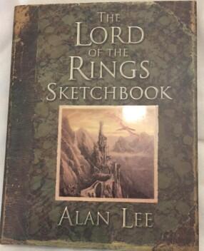 古文物Lord罕見of the Rings Sketchbook 英國原版 《指環王 素描本 寫生》露天274822 A