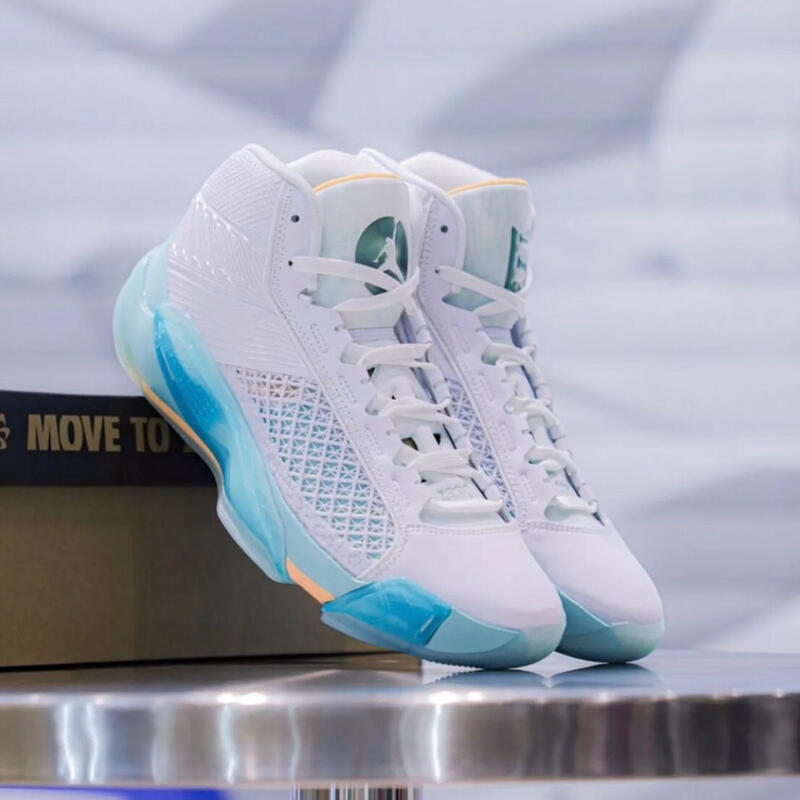 球鞋補習班NIKE AIR JORDAN 38 XXXVIII GUO 白玉綠郭艾倫籃球鞋