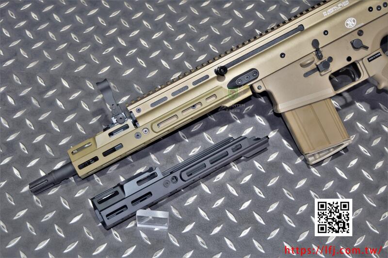 杰丹田】PTS Kinetic SCAR-L/H MREX M-LOK MK2 4.25吋魚骨護木黑色沙色 