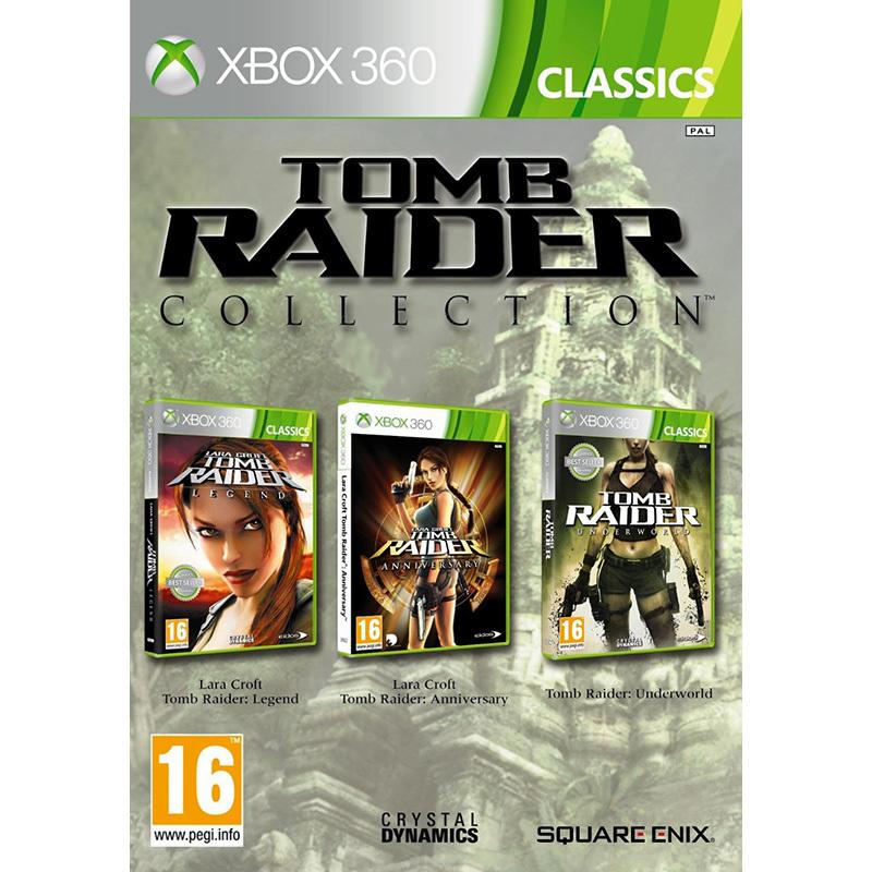 全新未拆 XBOX 360 古墓奇兵三合一三部曲(3片裝) -英文版- Tomb Raider 蘿拉