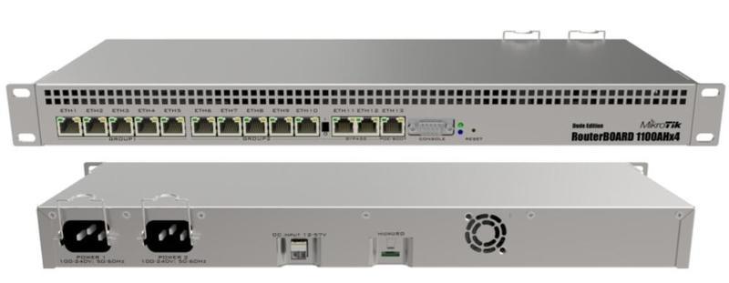 【RouterOS專業賣家】公司貨 RB1100AHx4 (無60G M.2 SSD版本) 防火牆/路由器