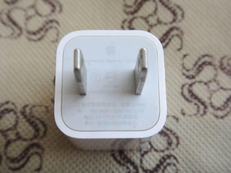 蘋果 APPLE iPhone (A1385) 原廠USB充電頭 原廠USB旅充 原廠豆腐頭 變壓器 5V 1A