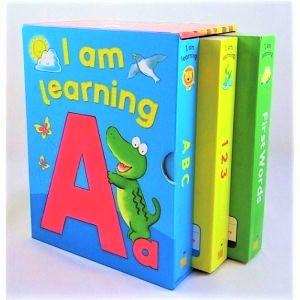 I Am Learning:ABC,123, First Words(共3冊免運費)