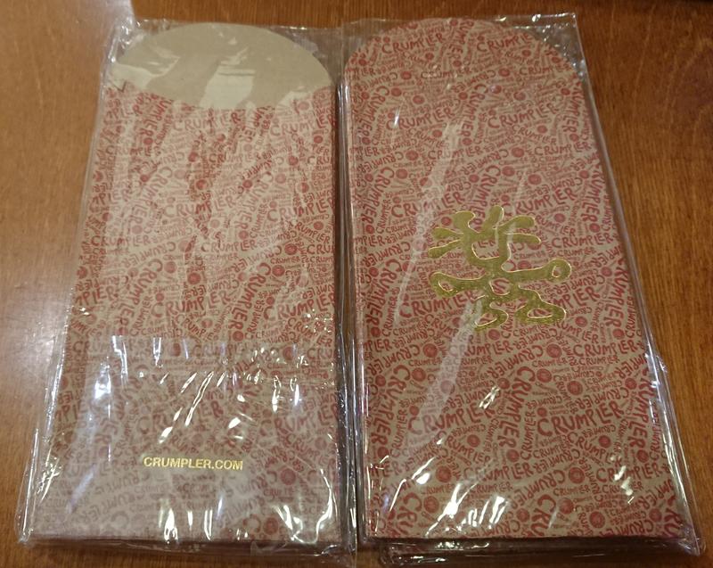 香港 CRUMPLER 澳洲小野人 紅包袋 利是封 利士封 八入【三十之上 二十分之十八盒】