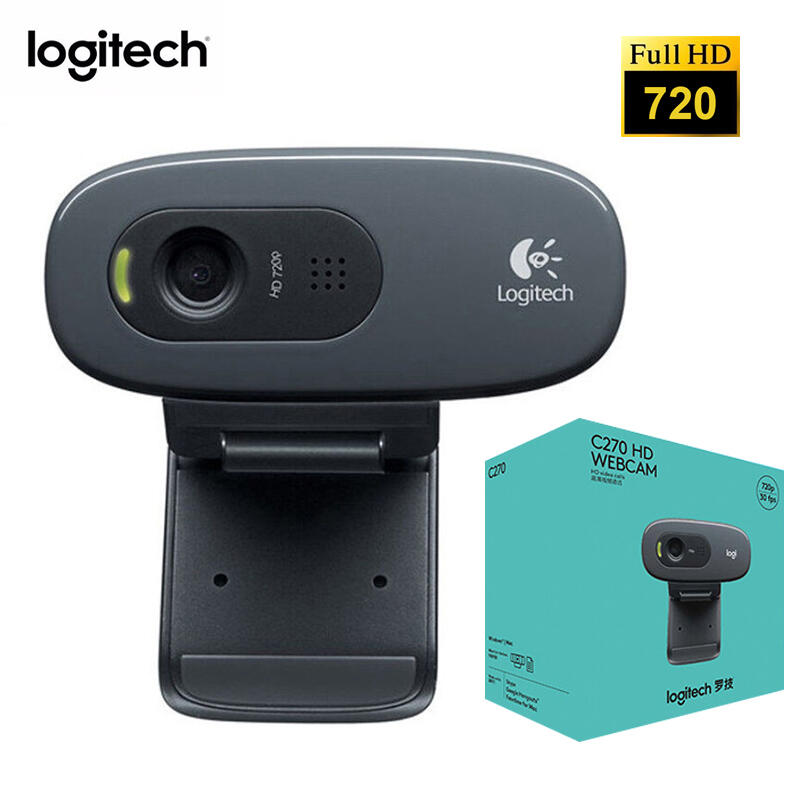 羅技Logitech C270 C270i 電腦視訊鏡頭 720P網路攝影機 直播麥克風 C930E B525 C525