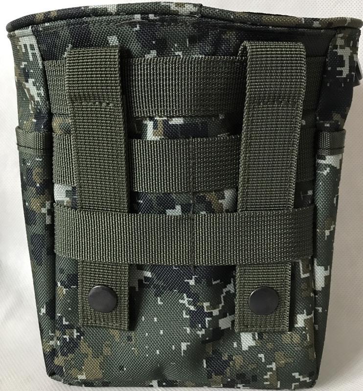 國軍數位迷彩彈匣收集袋-彈匣回收袋-收納袋-腰掛包-腰包-手機袋-置物袋-彈殼袋