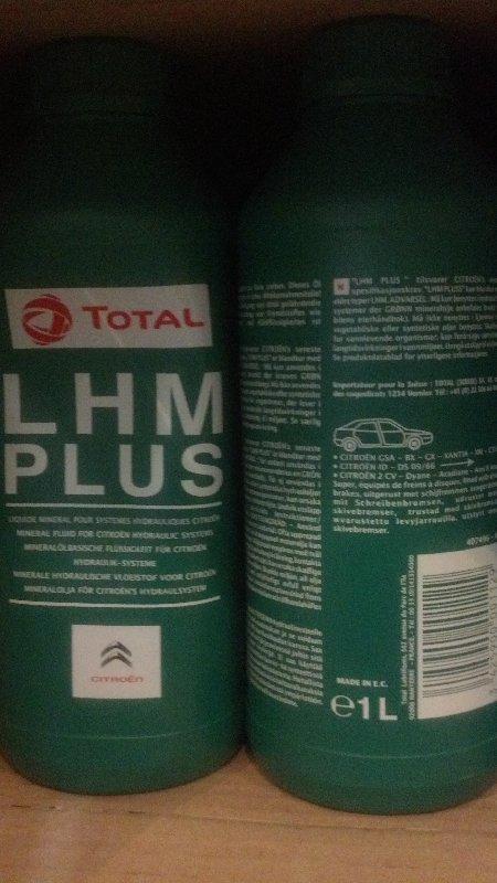 Total LHM PLUS 液壓油Citroen GS SM BX XM Xantia C5 C6, Peugeot