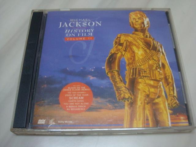 二手VCD~~Michael Jackson 麥可傑克森 他的歷史影音精選2VCD 金碟