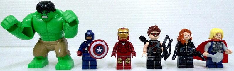 正版 Lego 樂高 復仇者聯盟 全員大集合 超級英雄 咖啡 浩克 6868 黑寡婦