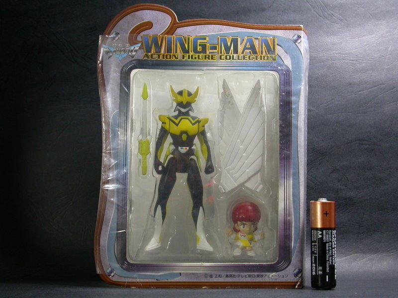 夢戰士 Wing Man 銀翼超人 桂正和 可動景品盒玩 WingMan 微星小超人
