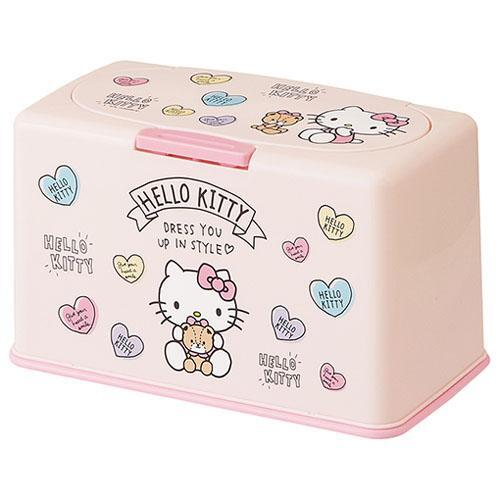 《現貨》Coco馬日本代購~ 日本帶回 三麗鷗 凱蒂貓 KITTY 面紙盒 口罩 收納盒 收納箱 口罩盒