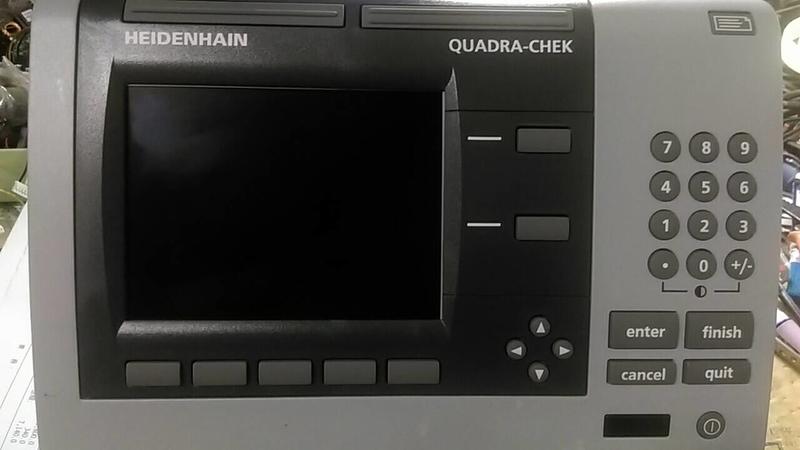 達鍇國際-新竹工業設備維修 HEIDENHAIN QUADRA-CHEK人機維修 顯示異常 畫面很暗 無畫面..等 維修