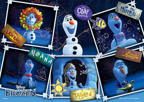 【巷子內】Frozen2冰雪奇緣2(7)拼圖108片-HPD0108-235
