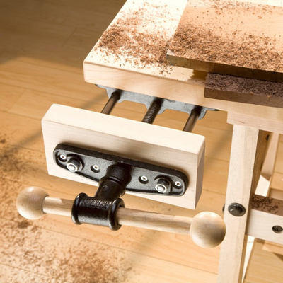 [丸木工坊] 10.5吋虎鉗 10寸木工桌鉗 7吋木工桌鉗木工虎鉗 木工桌夾 木工隨身工作台
