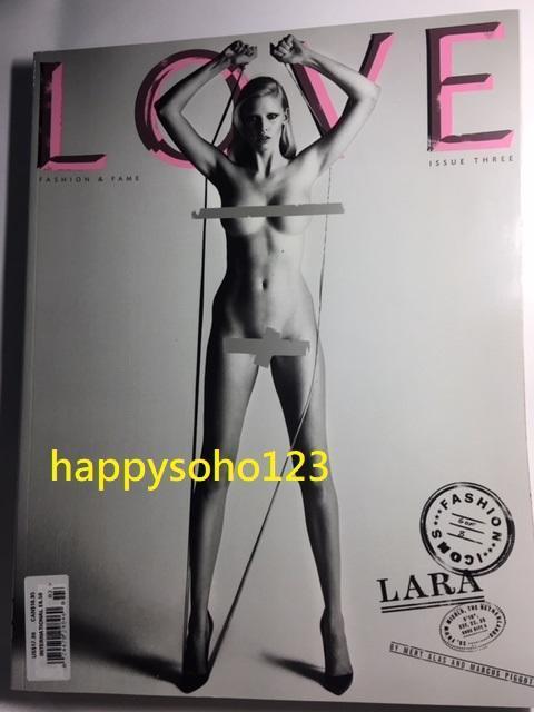 Love Magazine  6 # 8  Fashion Icons ( Lara Stone )