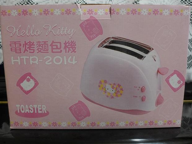 忍痛割愛 Hello Kitty 凱蒂貓 TOASTER 電烤麵包機 HTR-2014 可烤出圖案 全新未使用 只有一個