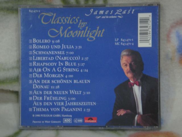 James Last 詹姆斯拉斯特cd=Classics By Moonlight (1990年發行,西德銀圈版) | 露天市集 | 全台最大 ...