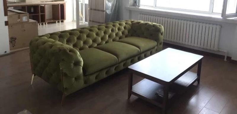 【順發傢俱】復古沙發，藍色系 綠色系 全訂製 2