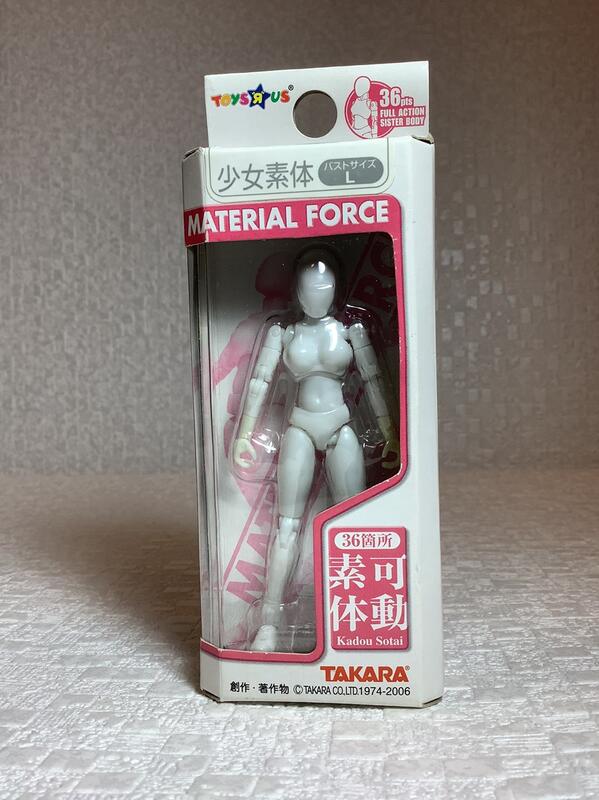 烏力烏力屋】 日版TAKARA MATERIAL FORCE 素體可動微星小超人少女素體