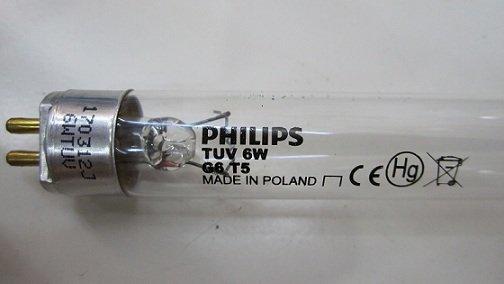 飛利浦 PHILIPS TUV 6W G6 T5 紫外線殺菌燈管 奶瓶消毒鍋用~高雄永興照明