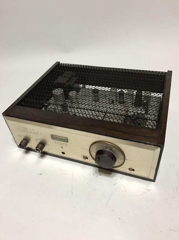 SCOTT WINDEBAND古董FM真空管收音機 型號: TYPE LT-110   生產國:美國製 1950早期生產