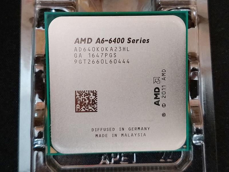 【含稅】AMD A6-6400K 3.9G AD640KOKA23HLA 65W 雙核 正式CPU一年保FM2 內建HD