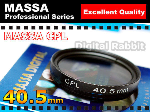 數位小兔 MASSA 40.5mm CPL 偏光鏡 適 Olympus 14-42mm Pentax Q 8.5