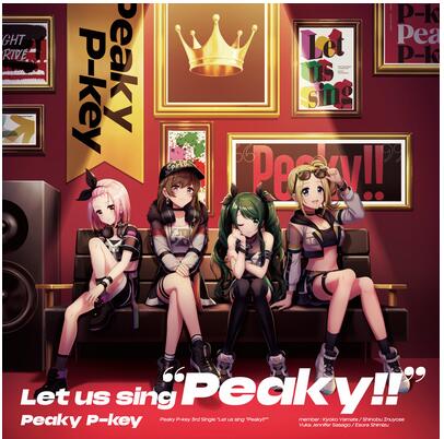 ◎日本販賣通◎(代購)D4DJ Peaky P-key 3rd單曲「Let us sing ”Peaky!!”」通常盤