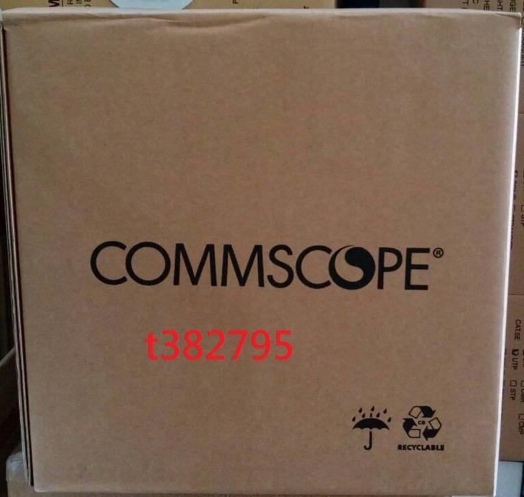 康普COMMSCOPE CAT.6十字隔離網路線白色每箱305米~優惠價請先洽詢 (AMP最新包裝)(另有多款顏色)