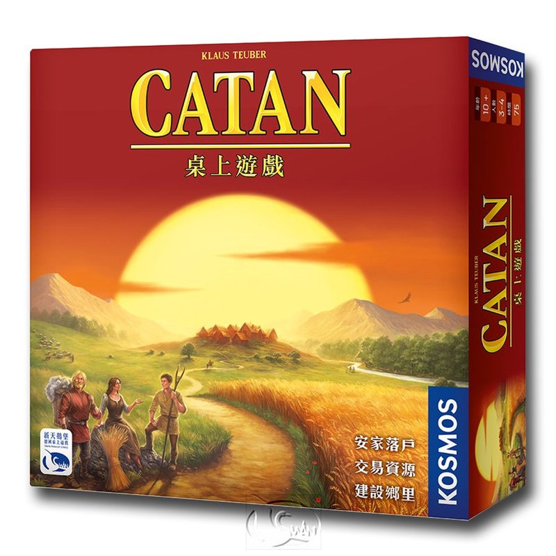 【新天鵝堡桌遊】卡坦島 Die Siedler von Catan/桌上遊戲