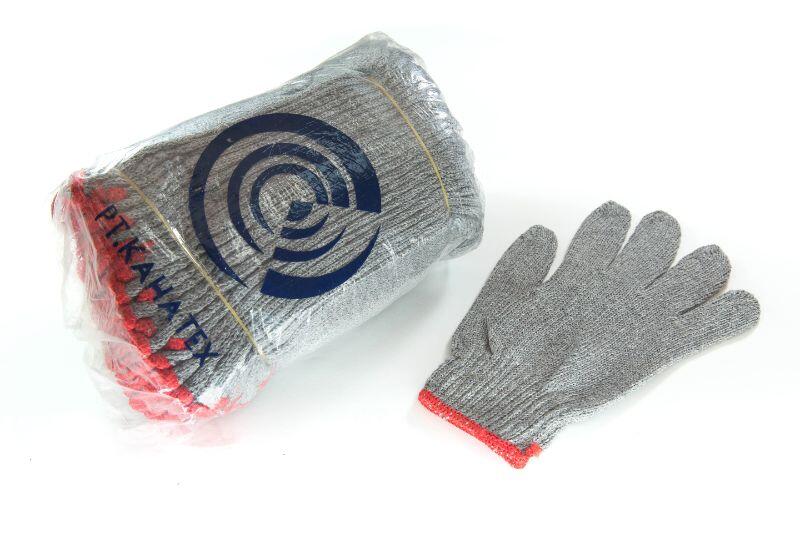 GF0002/莫瑞絲工作手套~21兩灰色棉手套 1捆510元 1打51元-工作手套~棉紗.沾膠.點膠.