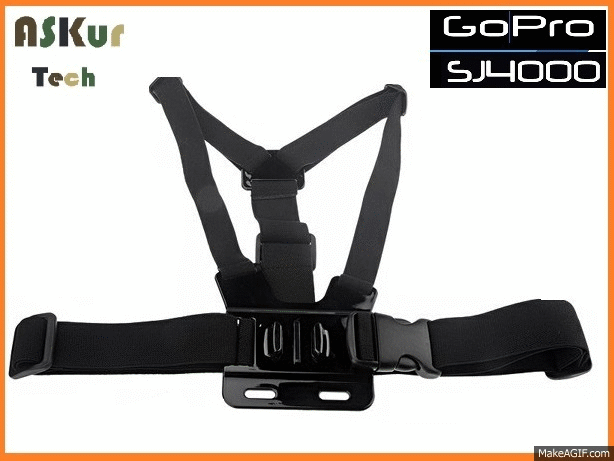 Askur GoPro 配件 HERO 8 7 6 5 4 3 SJ4000 副廠配件 胸帶 胸背帶 胸前固定肩帶 胸帶