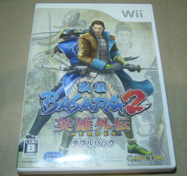 Wii 戰國BASARA 2 英雄外傳 日版(中古)