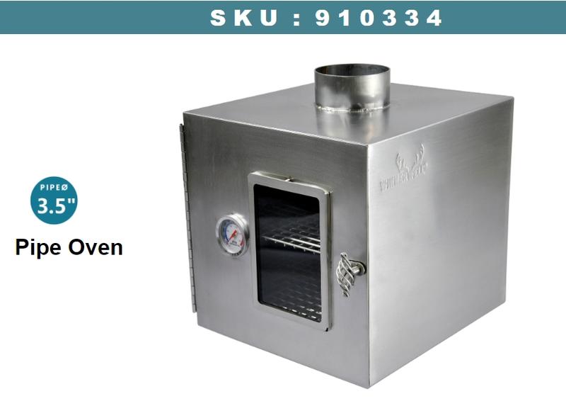 WINNERWELL SKU910334 Pipe Oven 3.5'' 煙管烤箱L號 (L號3.5英吋管通用) 