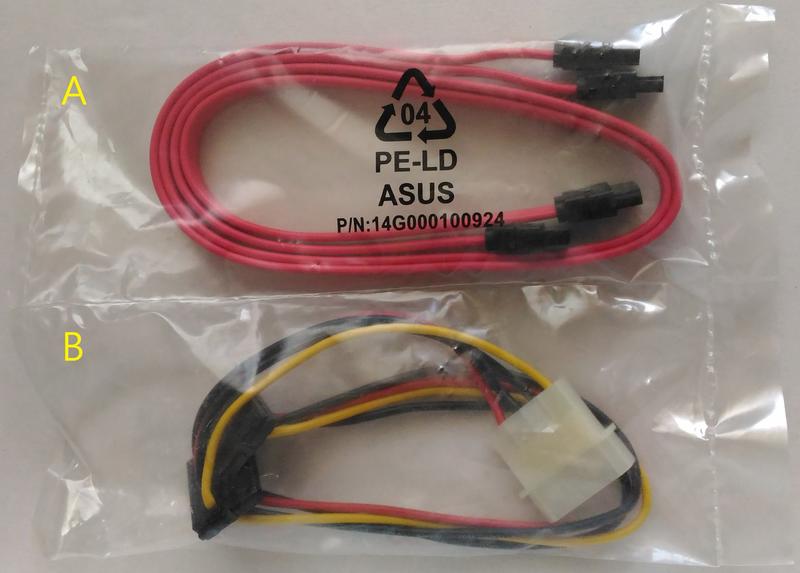 【 ASUS 華碩 】SATA1  150 硬碟排線（A：２條一組）紅色