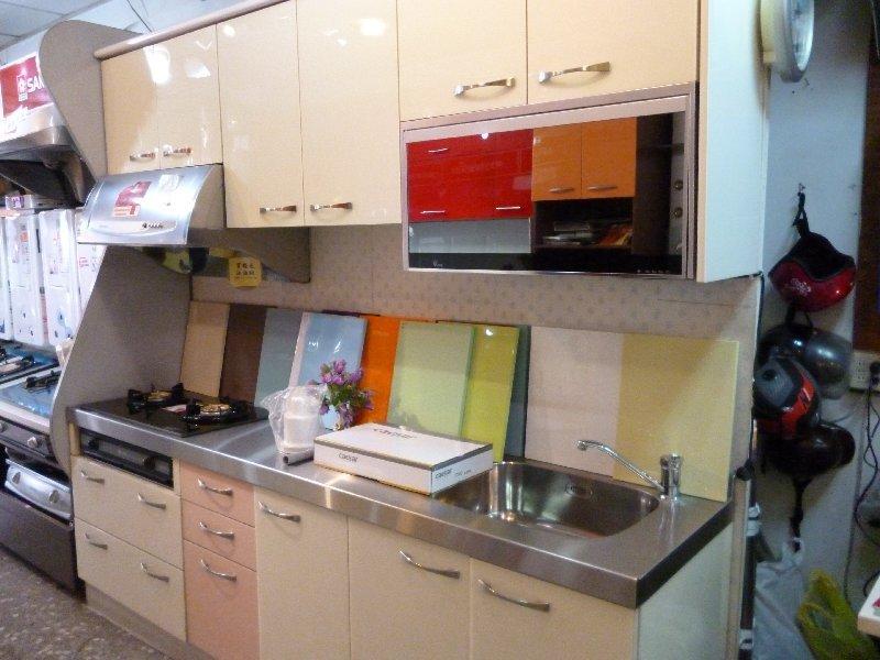 200CM超值特惠組 系統歐化廚具 不鏽鋼流理台 設計廚房設備 廚櫃 訂製流理臺