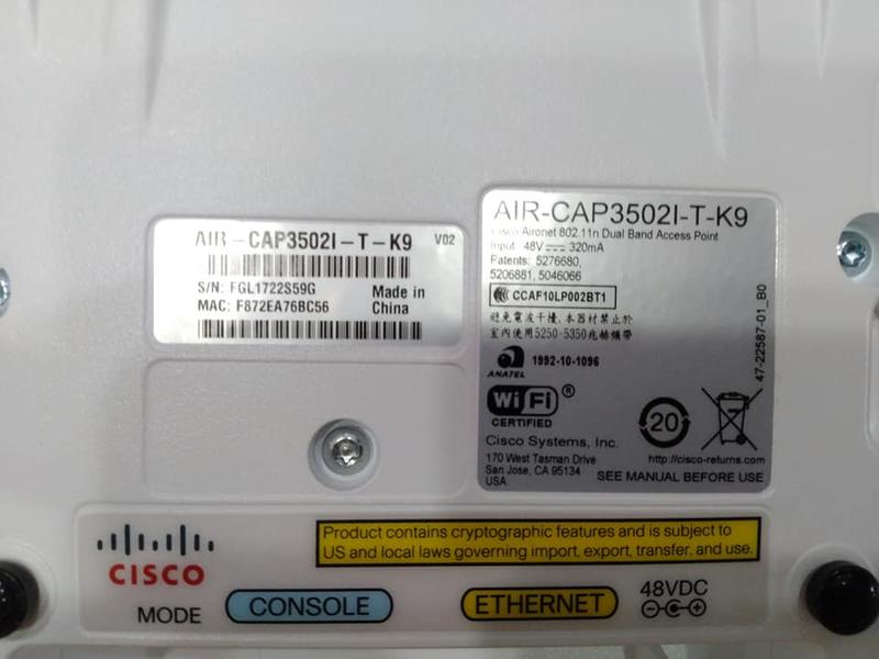 Cisco Air-CAP3502I-T-K9 雙頻無線AP