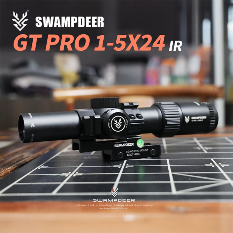 RST 紅星 沼澤鹿 Swamp GT PRO 1-5X24IR 瞄準鏡 步槍瞄具 SWD-GTPRO 1-5X24IR