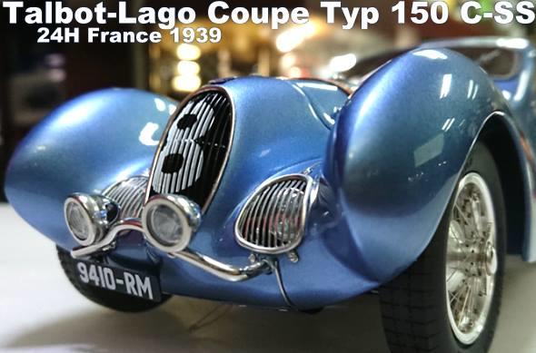模型車收藏家。Talbot-Lago Coupé Typ 150 C-SS Figoni & Falaschi